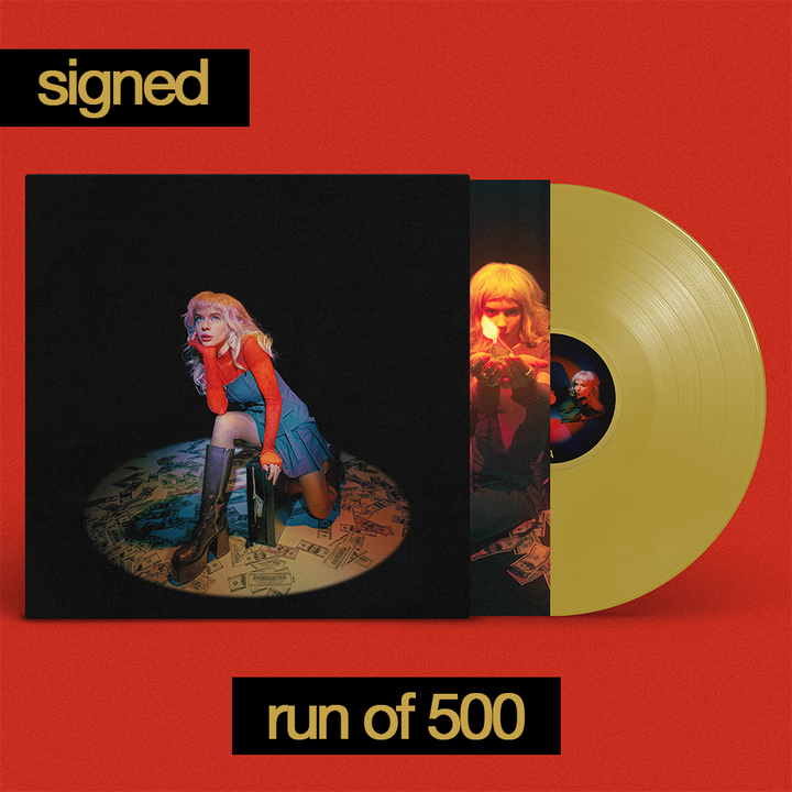 Million Dollar Baby LIMITED EDITION 12" GOLD VINYL WITH PRINTED INNER