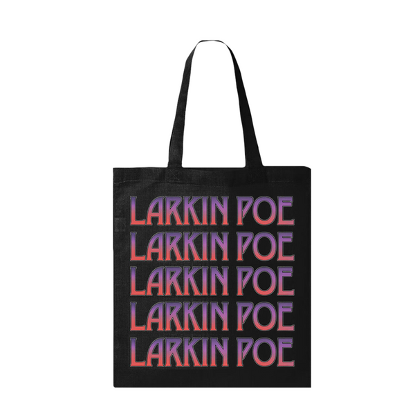 Repeat Logo Black Tote Bag